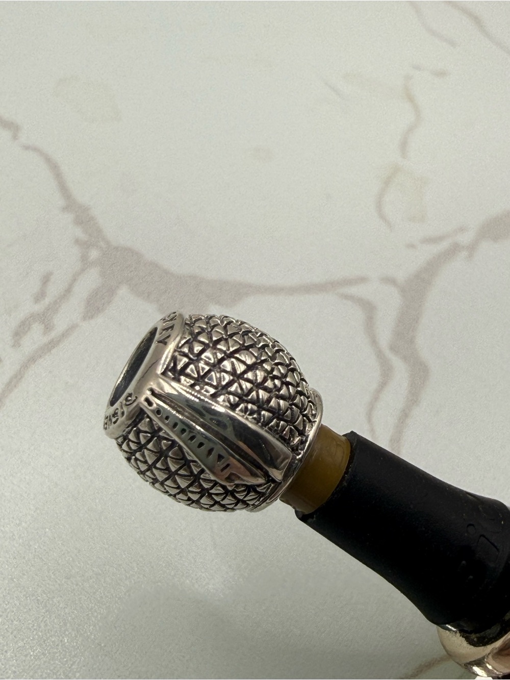 Pandora Disney Parks original Epcot w Monorail etched on Front!
